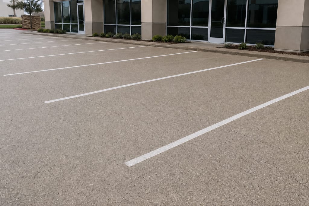 Commercial Driveway & Parking Lot Lifting photo