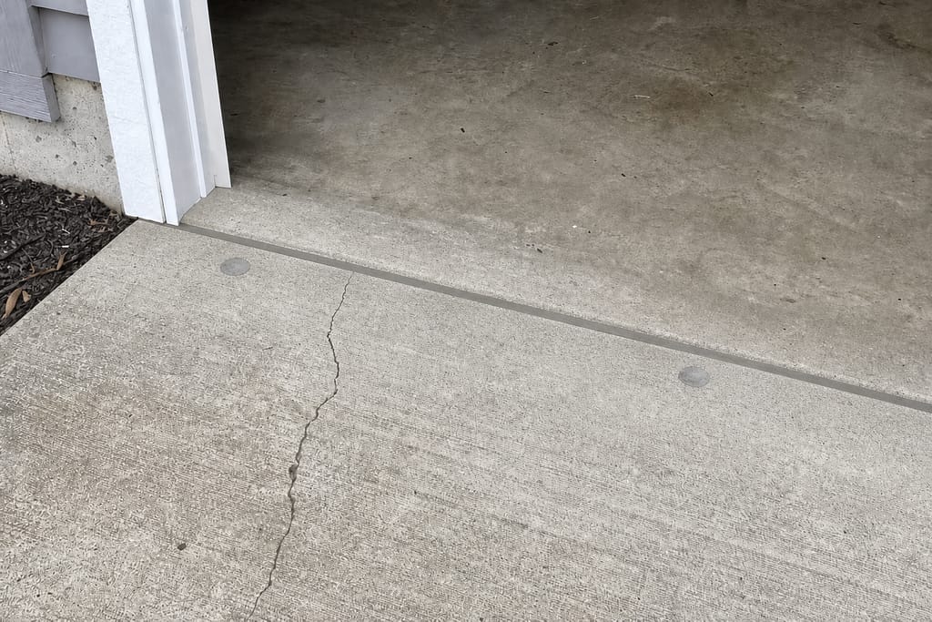 Garage Floor Leveling photo