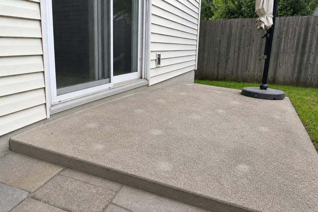 Sunken Patio Repair photo